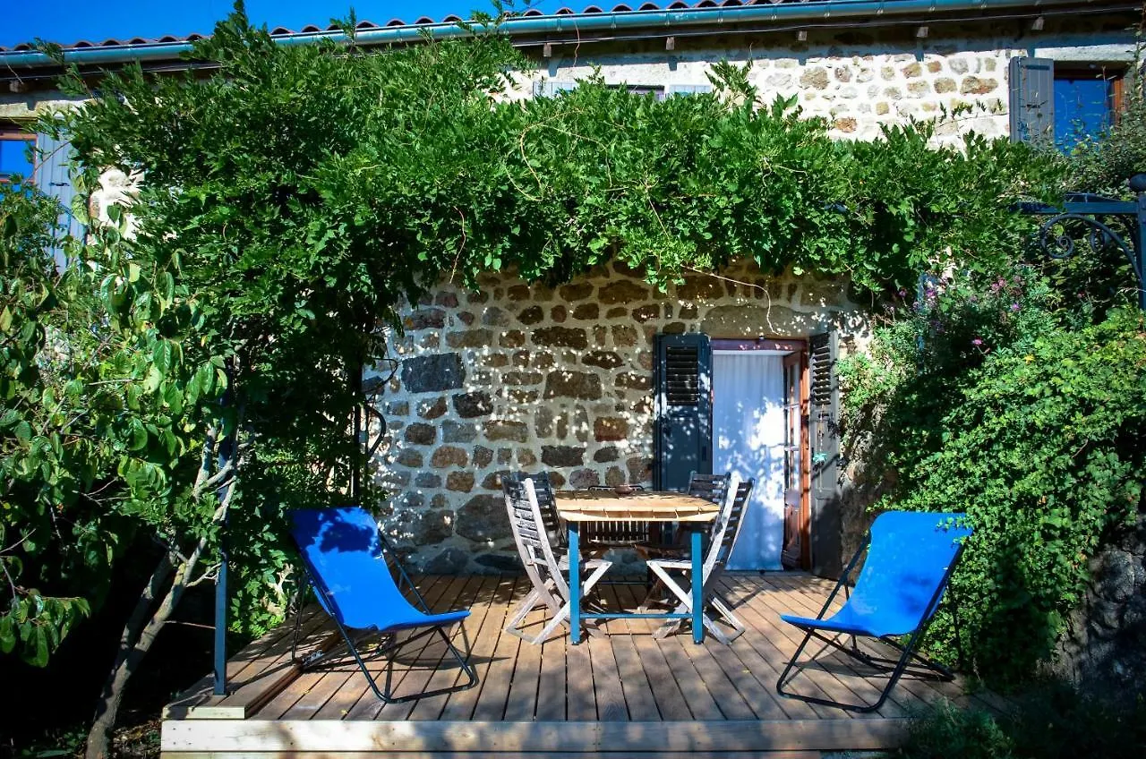 Le Petit Rias Gite Soleil Saint Maurice en Chalencon Holiday home